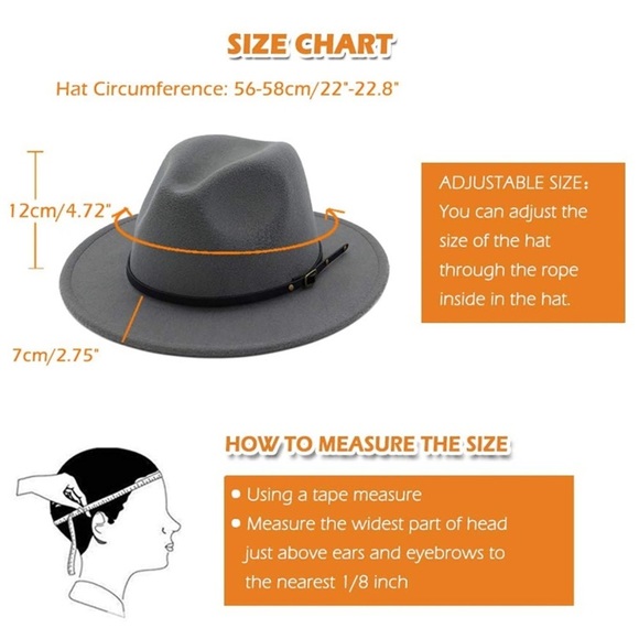 GREY BLOGGER STYLE STYLISH FEDORA LADIES HAT *NEW*